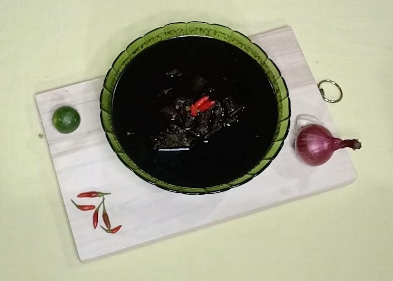 Tiyula Itum & Paklay, Iligan City food